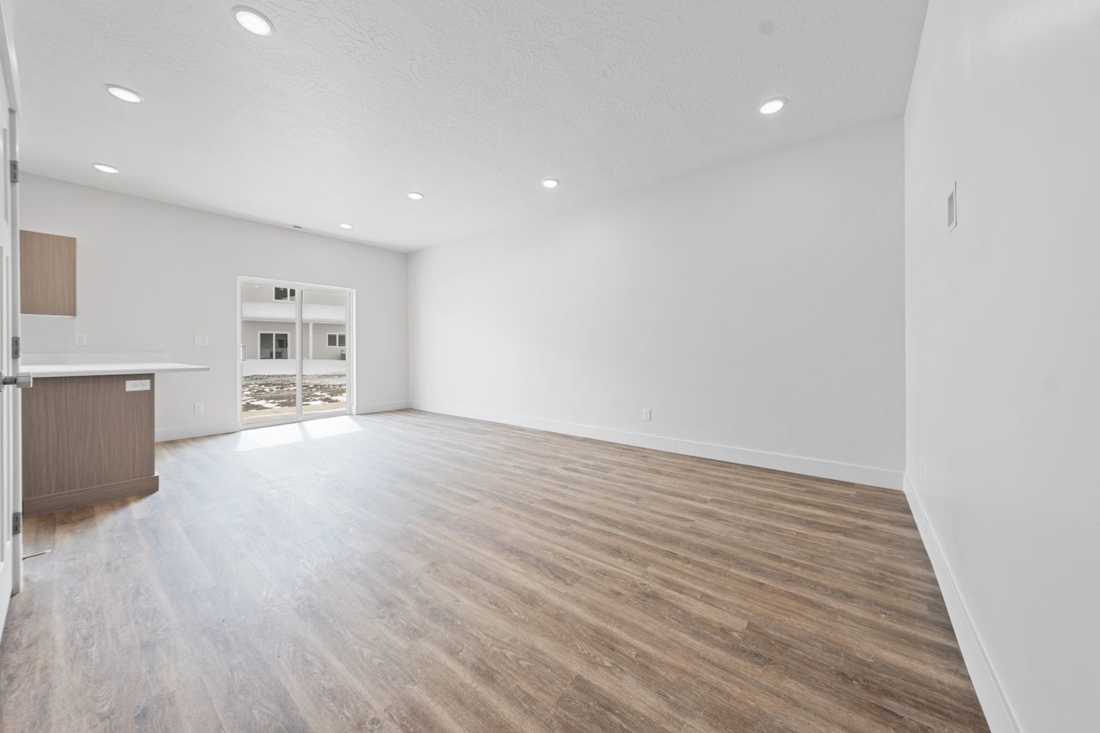 Living Room with Patio Access