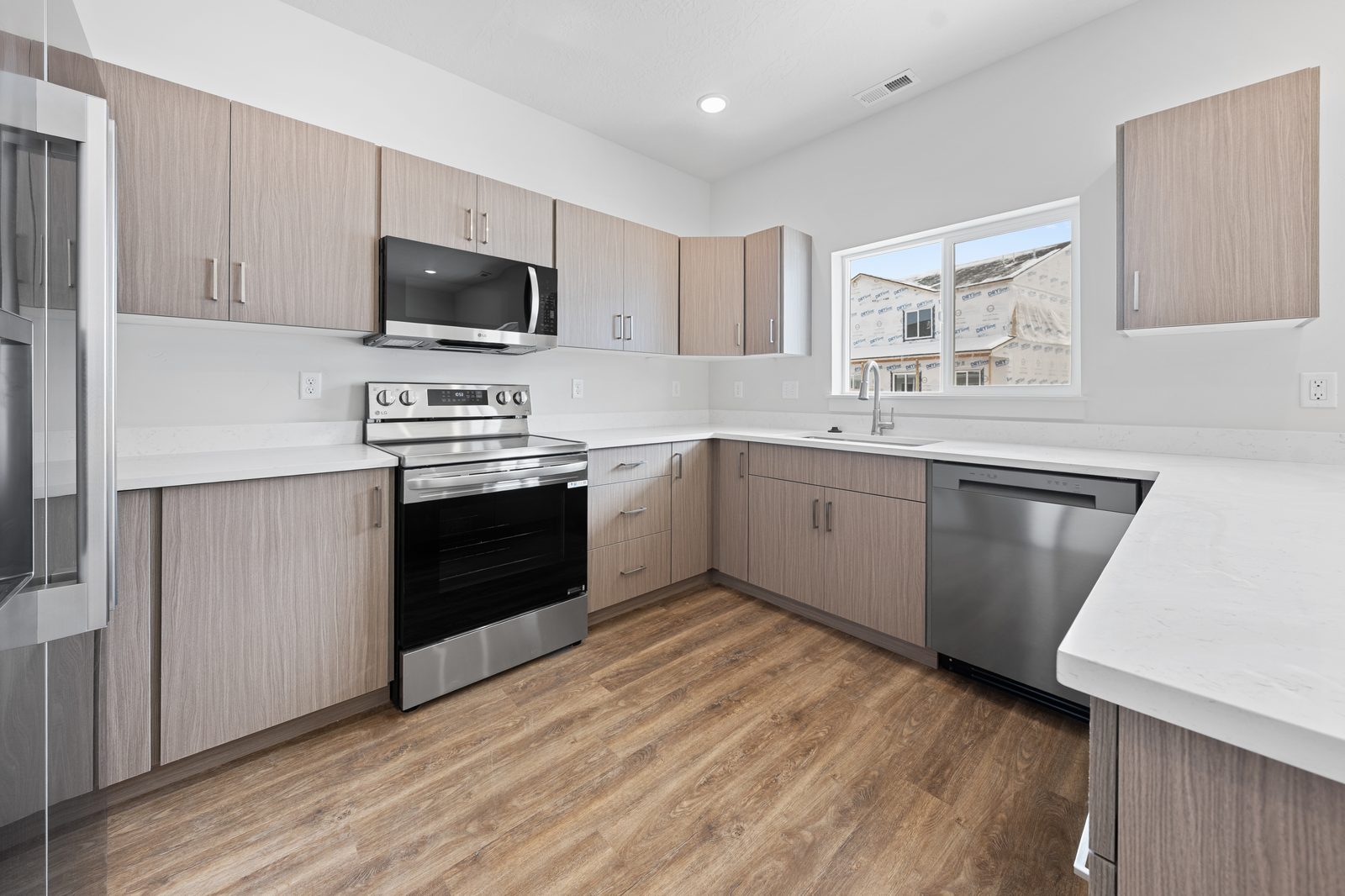 Modern Kitchen with Stainless Appliances